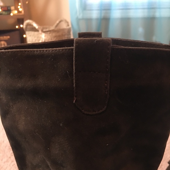 Women’s Brown Suede Rampage Swift 1 Wedge Boot, Size 8 1/2 - Picture 5 of 10